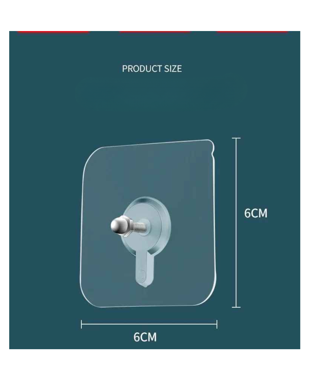 No-Drill Wall Sticker Hook for Home Use