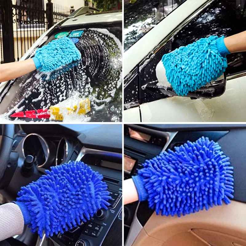 Double-Sided Soft Cleaning Glove